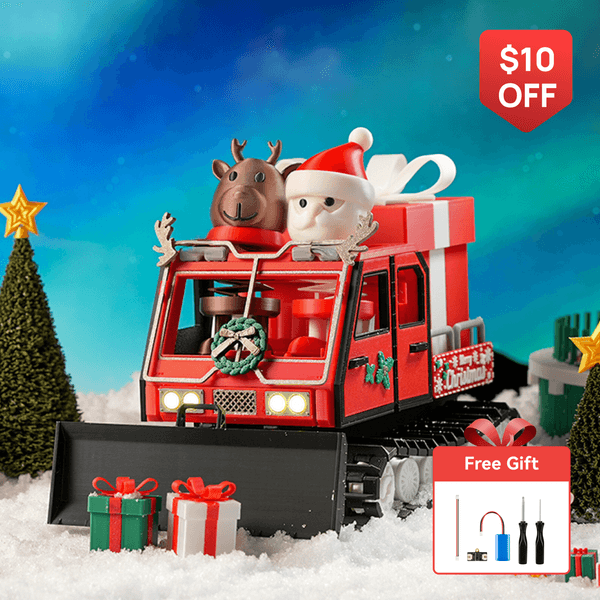Christmas Santa's Snowcat - CyberBrick RC