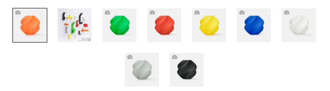 ABS-GF -Complete 8 Color Set