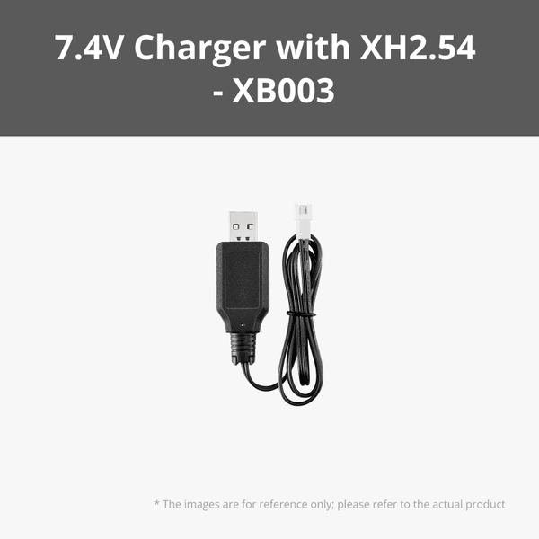 7.4V Lithium Battery Charger with XH2.54 Connector (1PCS)