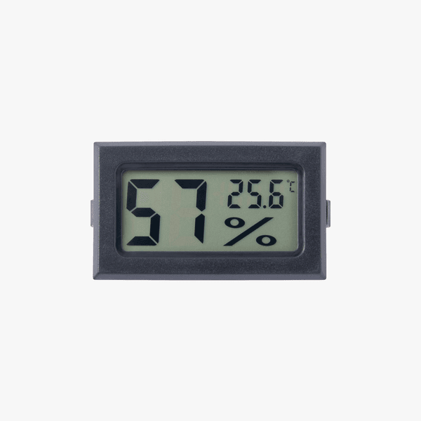 Rectangular Embedded Electronic Digital Thermometer Hygrometer
