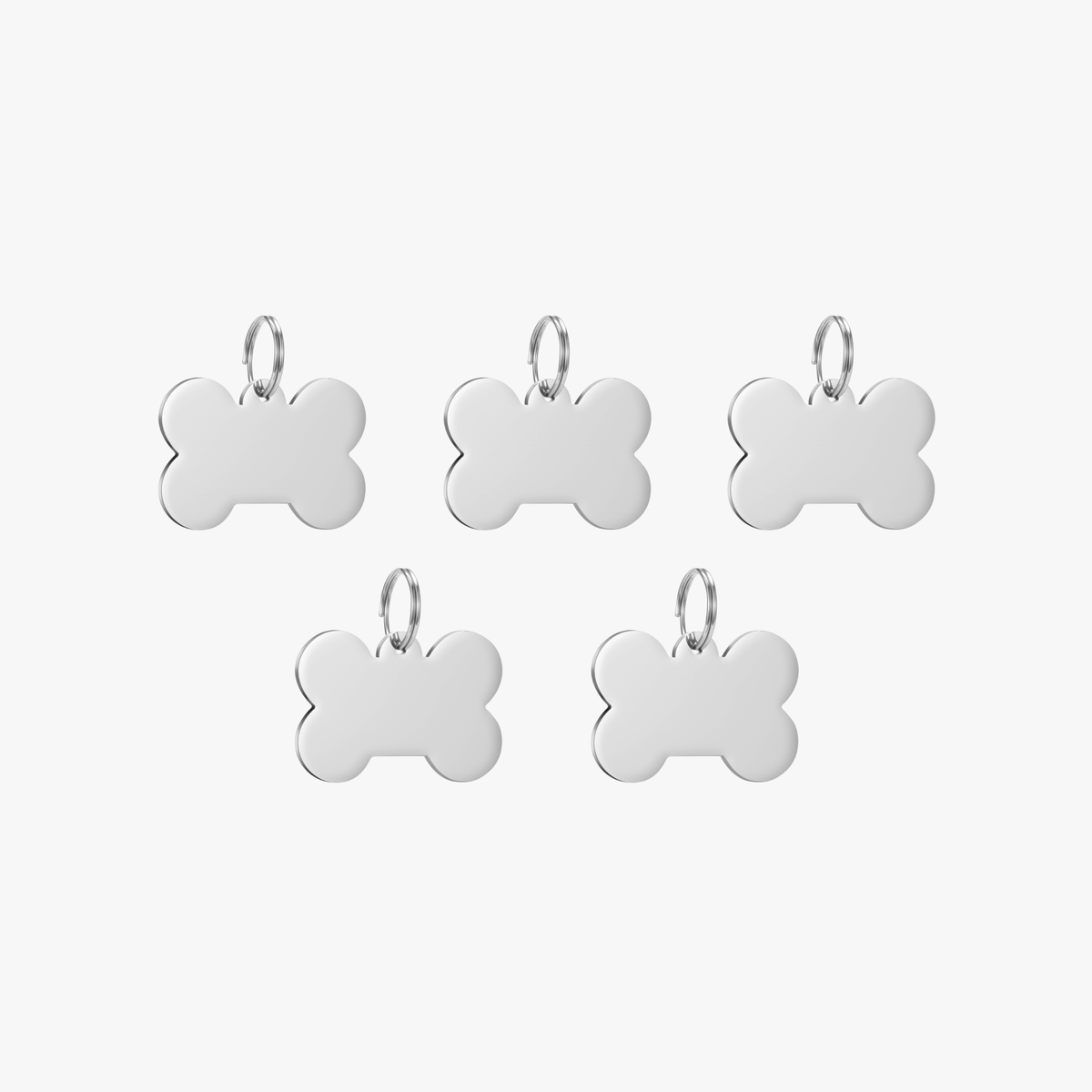 Bone Stainless Steel Tag