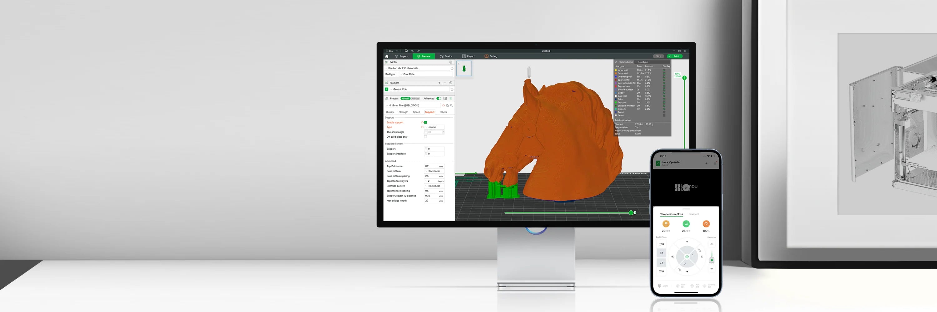 Bambu Lab A1 mini  3D Printer image 10