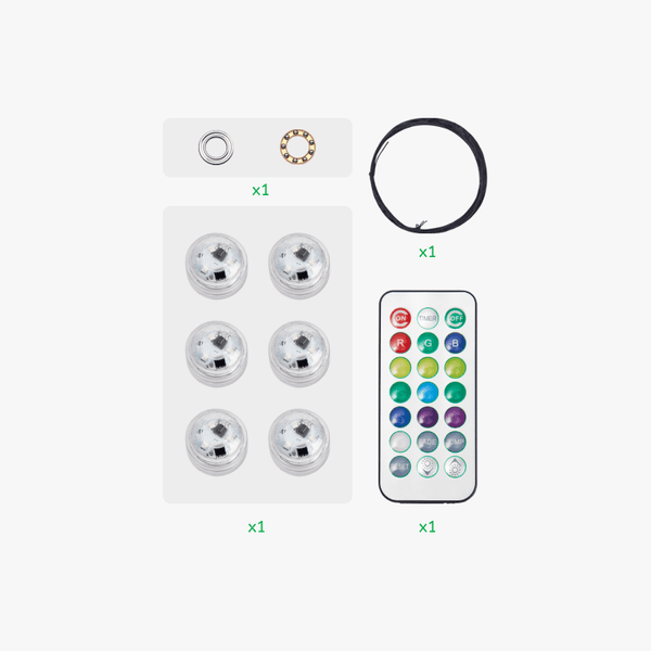 Balloon Wind Spinner - LED VAWT