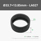 Ø33.7×13.85mm Rubber Tire (4PCS)