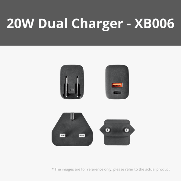 20W Dual Port Fast Charger(1PCS)