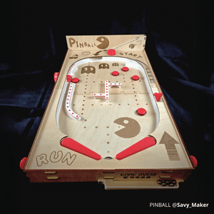 Wooden Desktop Pinball