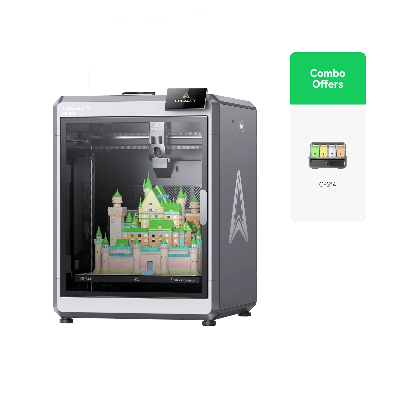 K2 Plus Combo 3D Printer