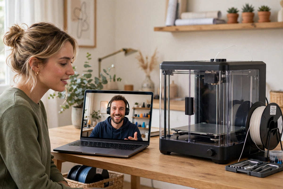 Bambu Lab Printer Setup Assistance (Virtual)